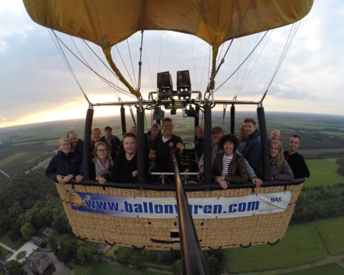 Ballonvaart vanaf Houten naar Langbroek